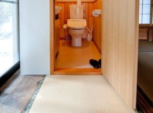 個室のトイレ