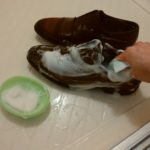 革靴の臭いが気になって洗い方を調べたら石鹸でOKだった